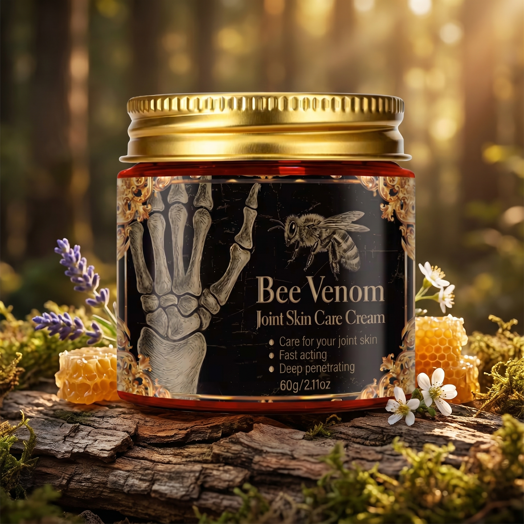 BeeActive | Crème au venin d'abeille contre douleurs articulaires